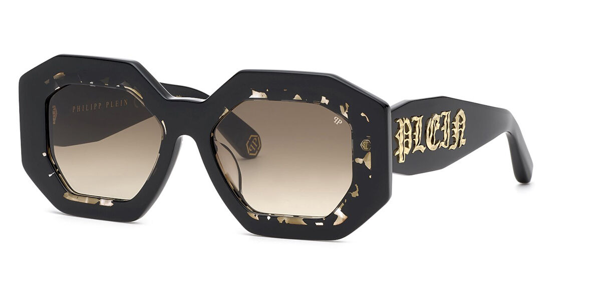 Image of Philipp Plein SPP098M 0700 Gafas de Sol para Mujer Negras ESP