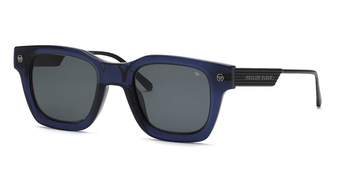 Image of Philipp Plein SPP105M 0T31 Óculos de Sol Feminino Azuis BRLPT