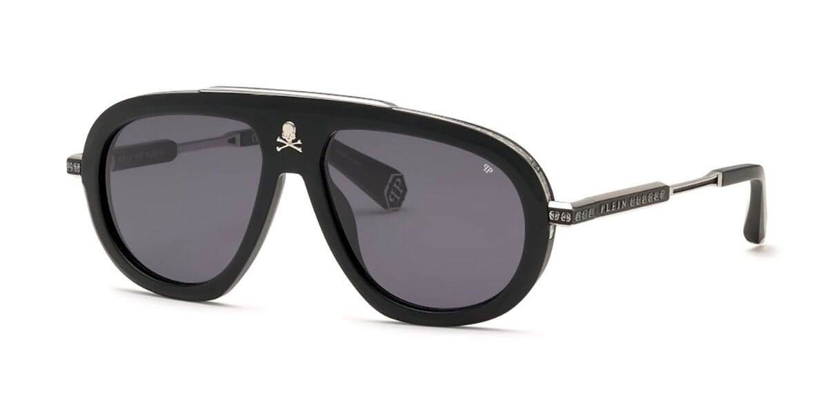 Image of Philipp Plein SPP151W 0703 Óculos de Sol Feminino Pretos BRLPT