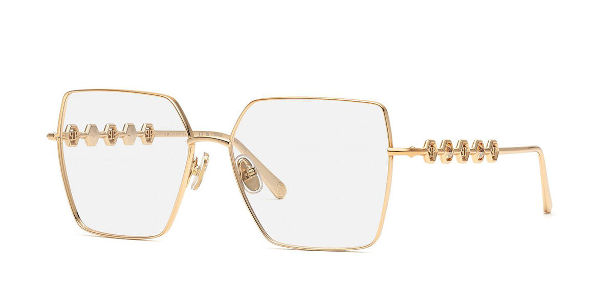 Image of Philipp Plein VPP071S 0300 57 Rose-Zlote Damskie Okulary Korekcyjne PL