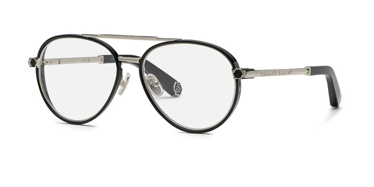 Image of Philipp Plein VPP137M 0Z42 56 Czarne Damskie Okulary Korekcyjne PL