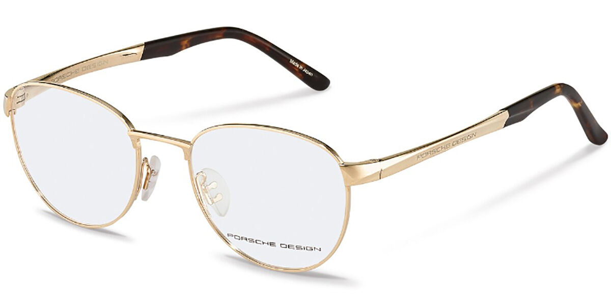 Image of Porsche Design P8369 B Óculos de Grau Dourados Masculino BRLPT