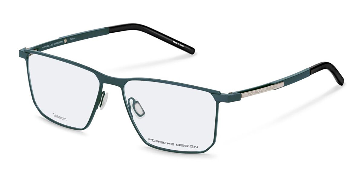 Image of Porsche Design P8773 C000 57 Gröna Glasögon (Endast Båge) Män SEK