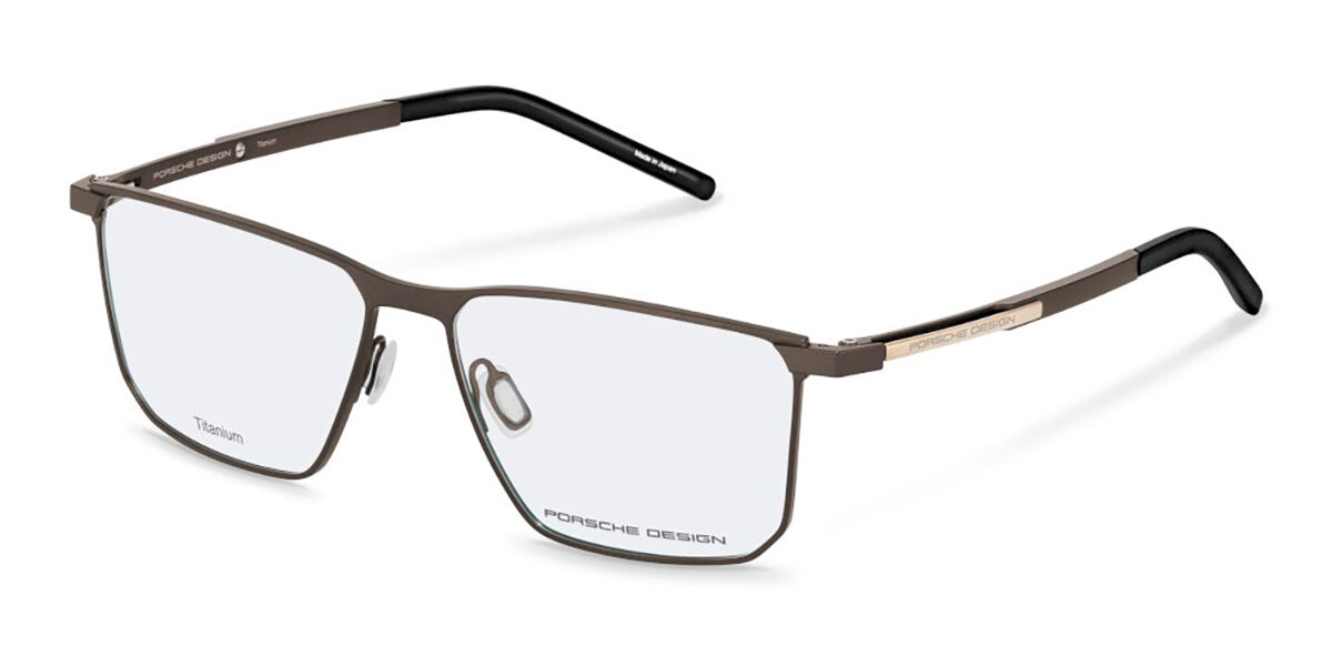 Image of Porsche Design P8773 D000 Óculos de Grau Marrons Masculino PRT