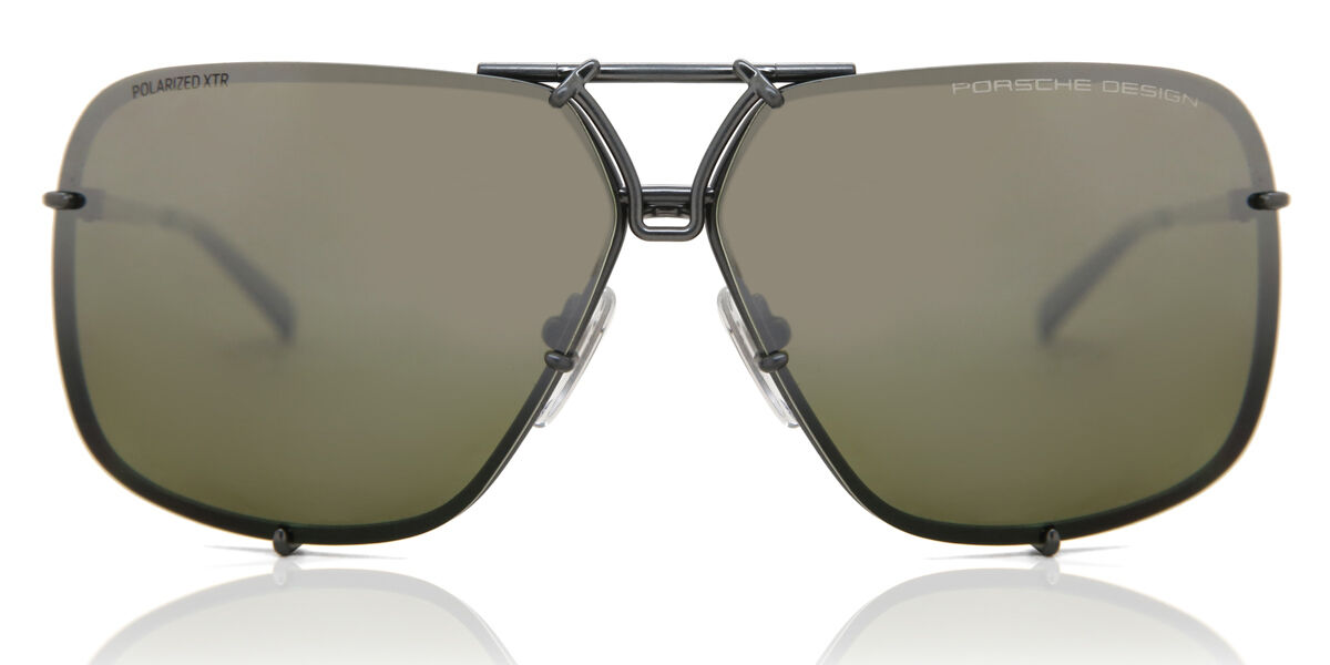 Image of Porsche Design P8928 Polarized A Óculos de Sol Gunmetal Masculino PRT