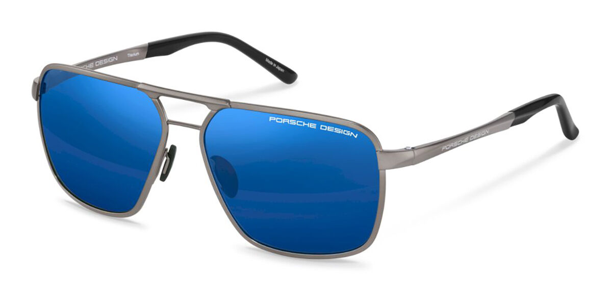 Image of Porsche Design P8966 C775 Óculos de Sol Masculino Cinzas BRLPT