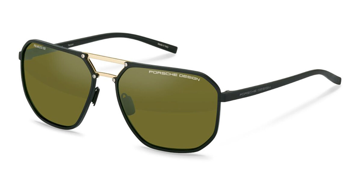 Image of Porsche Design P8971 Polarized A417 61 Lunettes De Soleil Homme Noires FR