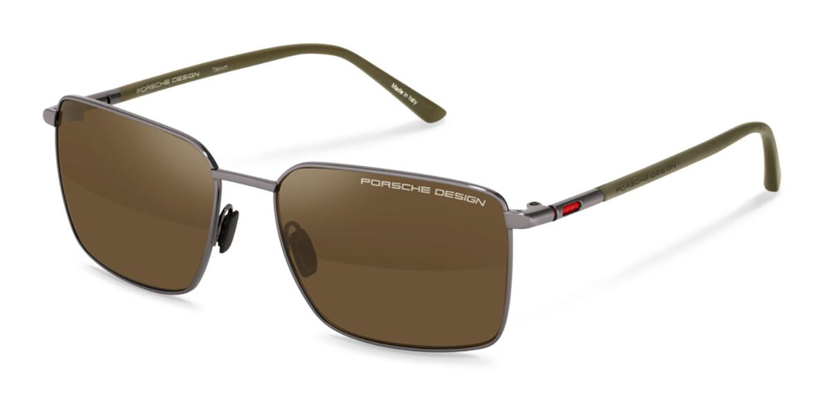 Image of Porsche Design P8973 C629 Óculos de Sol Masculino Cinzas BRLPT