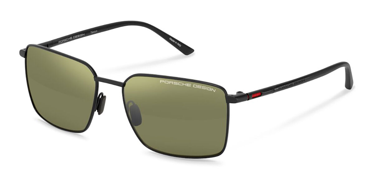 Image of Porsche Design P8973 Polarized A427 58 Svarta Solglasögon Män SEK