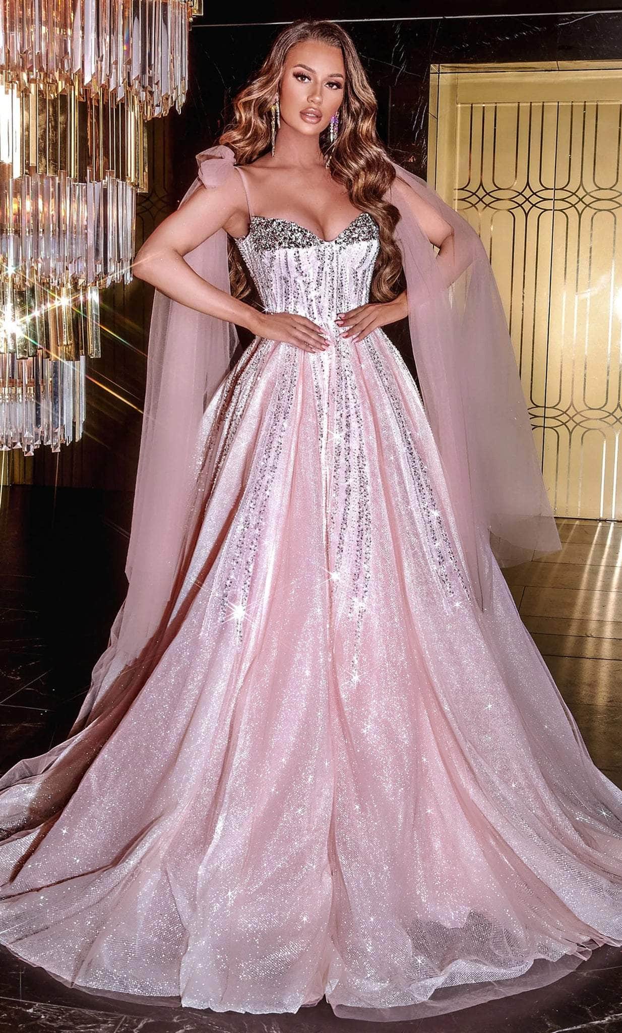 Image of Portia and Scarlett PS22395 - Embellished Evening Ballgown