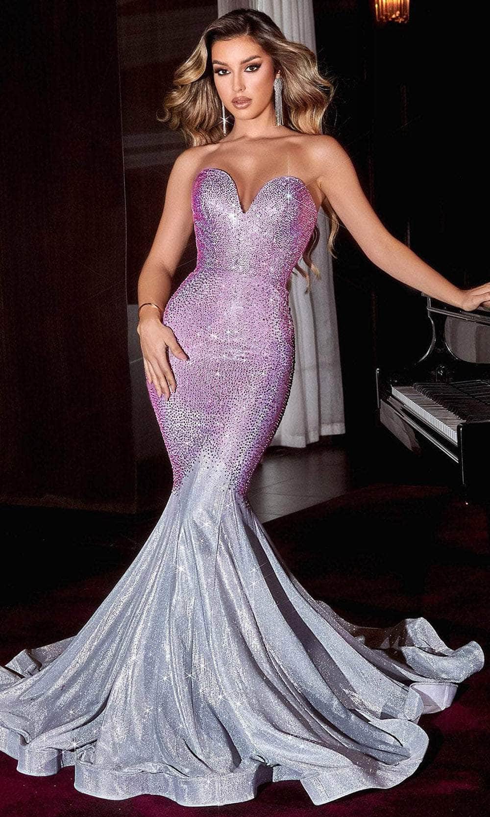 Image of Portia and Scarlett PS22508 - Strapless Mermaid Gown