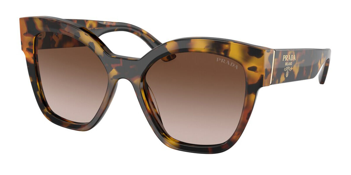 Image of Prada PR 17ZSF Asian Fit VAU6S1 Óculos de Sol Feminino Tortoiseshell BRLPT