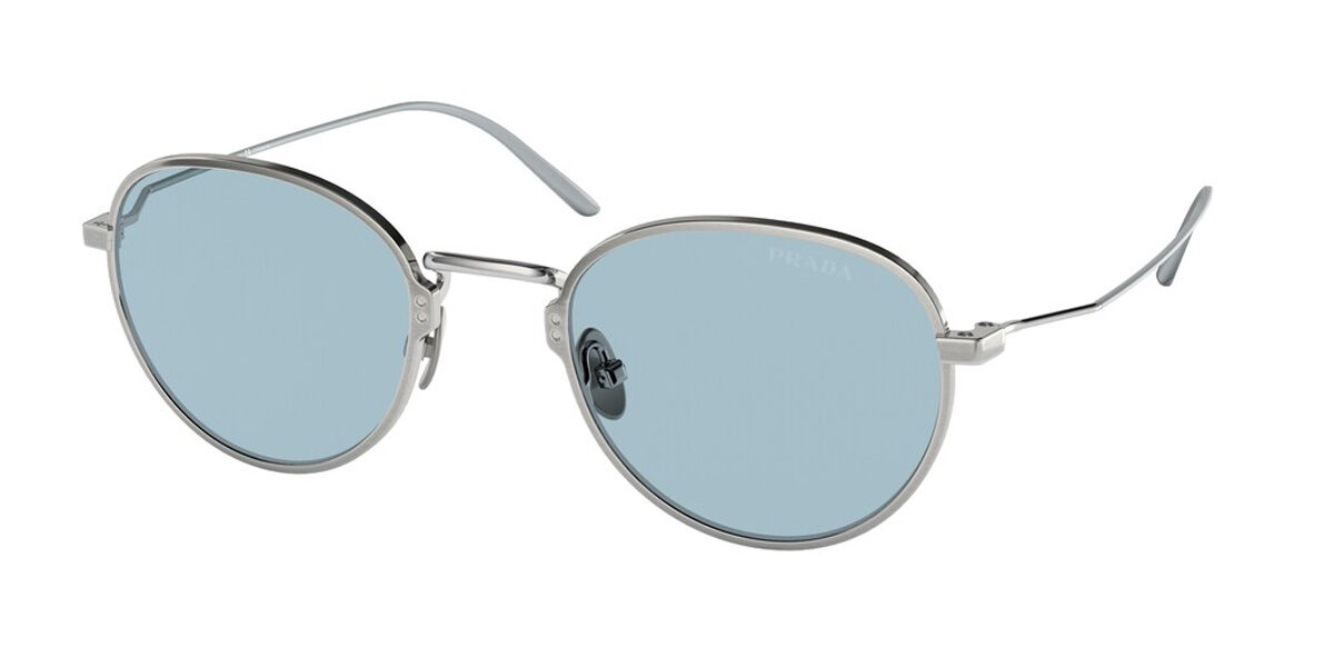 Image of Prada PR 53WS 05Q05I 50 Lunettes De Soleil Homme Argentées FR