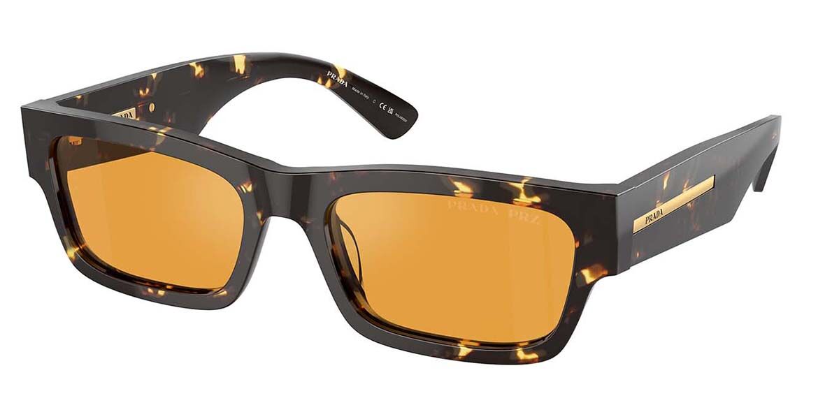 Image of Prada PR A03S Polarized 16O20C Óculos de Sol Tortoiseshell Masculino BRLPT