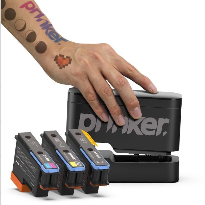 Image of Prinker Smart tiskárna na tetování Prinker S Color Set CZ ID 512624