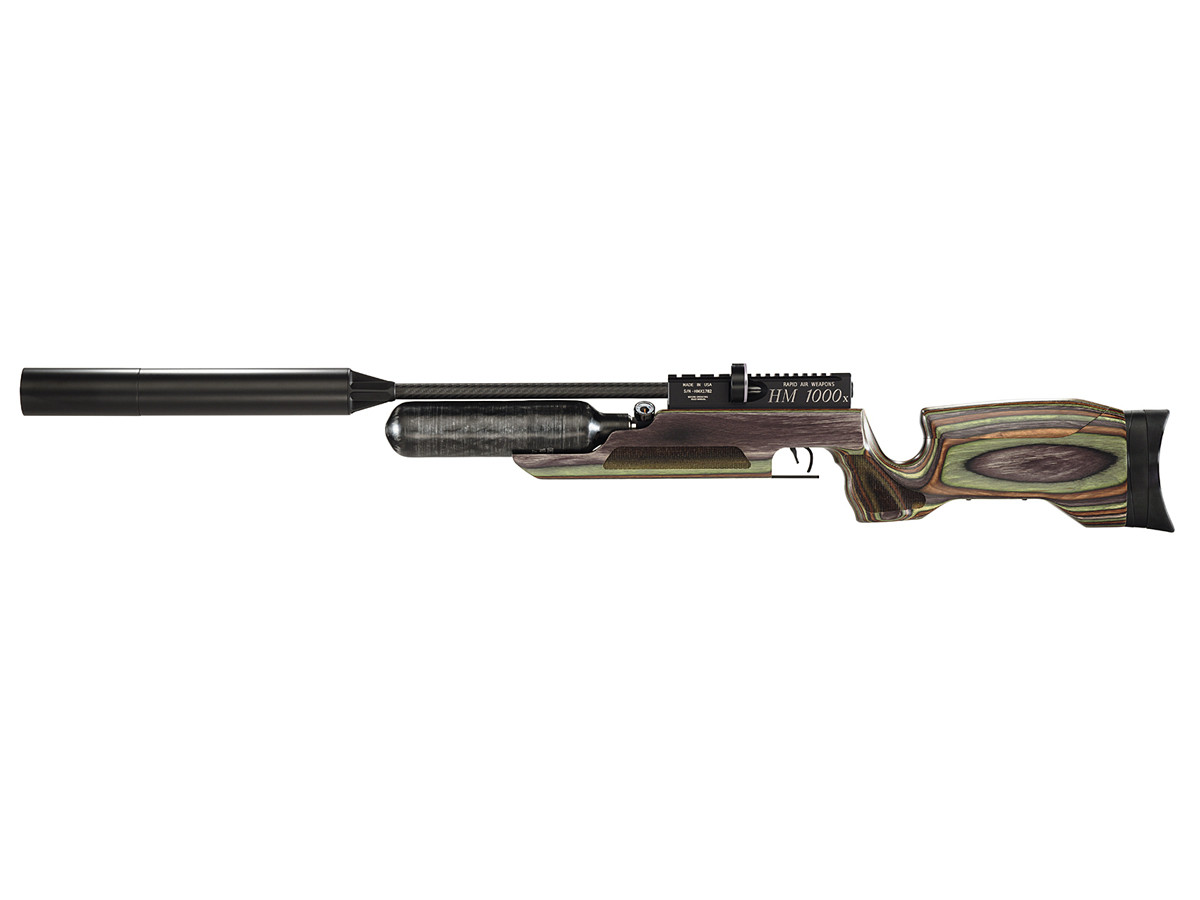 Image of RAW HM1000x LRT Air Rifle Camo Laminate 022 ID 814136029336