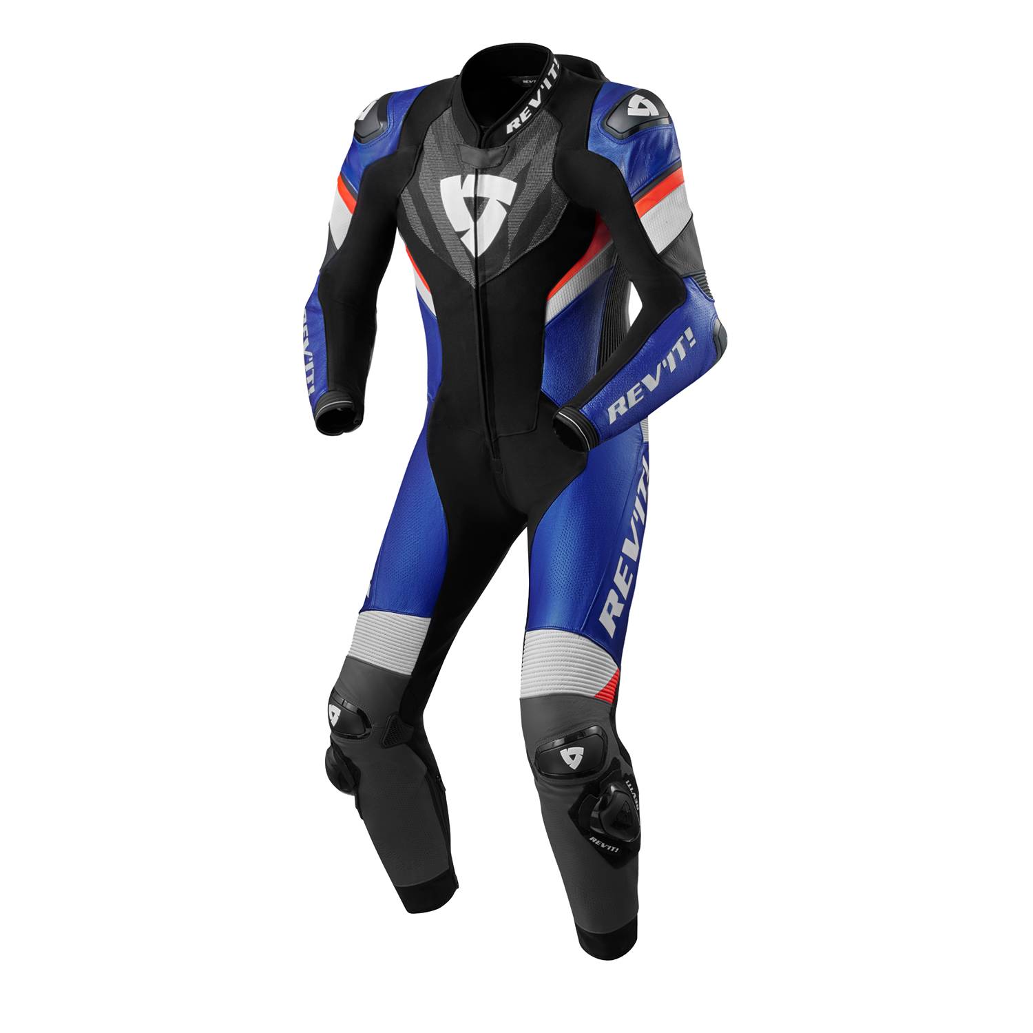 Image of REV'IT! Hyperspeed 2 1-pièce Costume Noir Bleu Taille 52