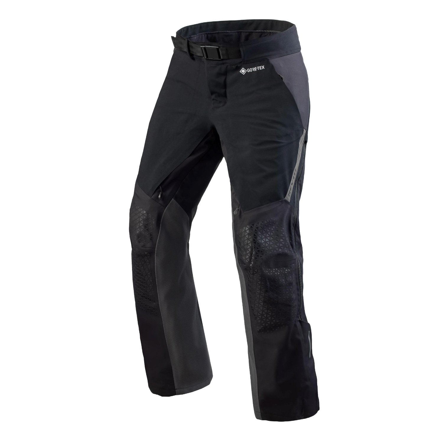 Image of REV'IT! Stratum GTX Noir Gris Courte Pantalon Taille XL