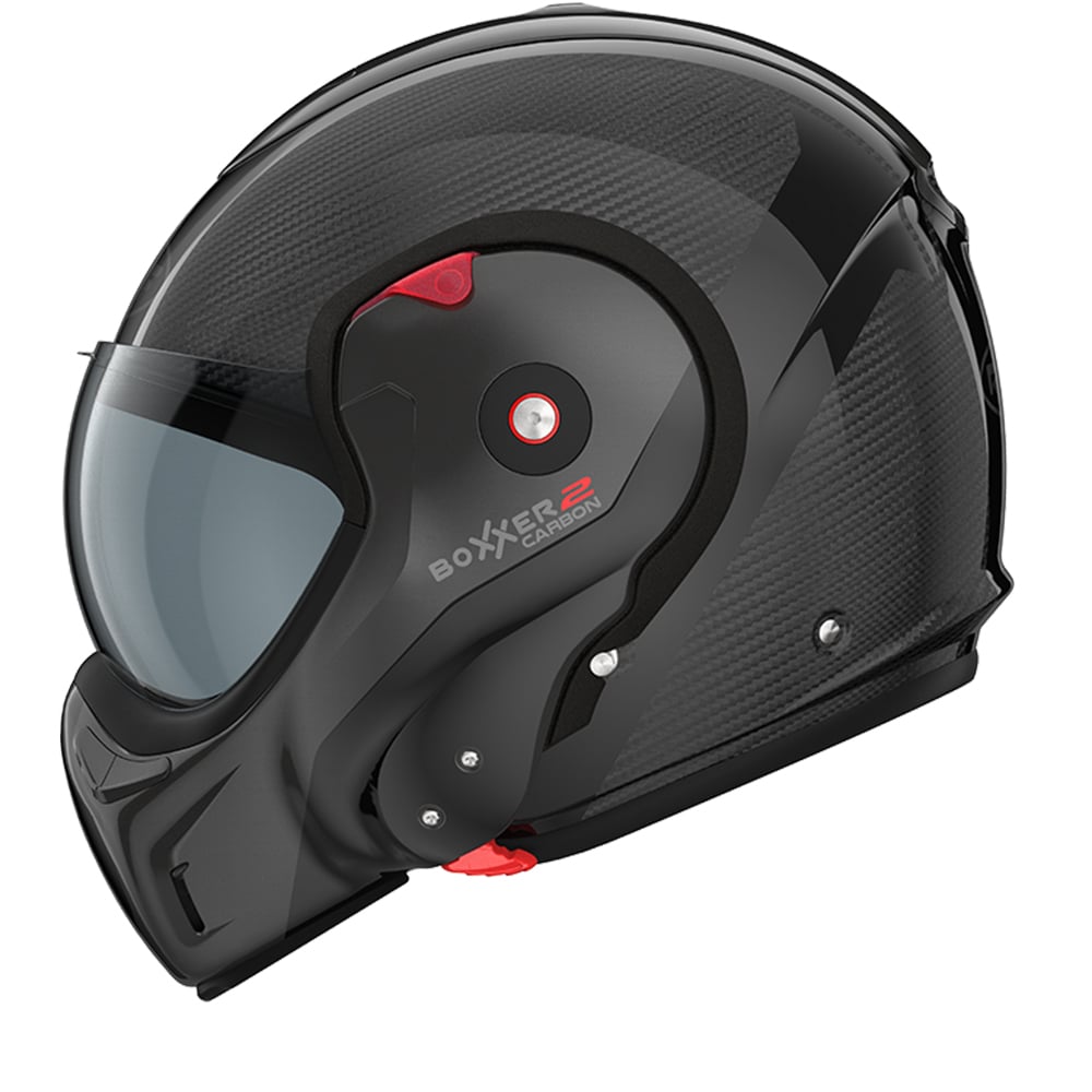 Image of ROOF RO9 BOXXER 2 Carbon Wonder Black Modular Helmet Größe XL