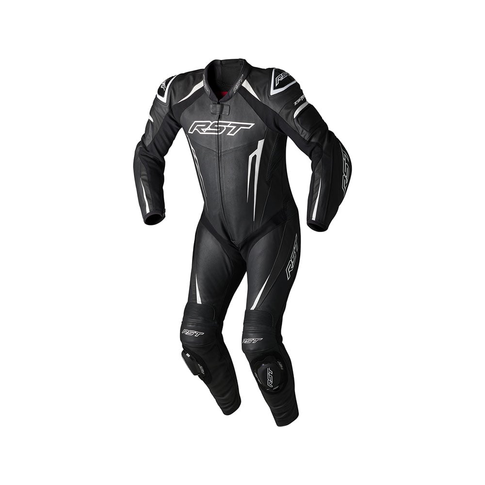 Image of RST Tractech Evo 5 One Piece Suit Black White Black Size 52 EN