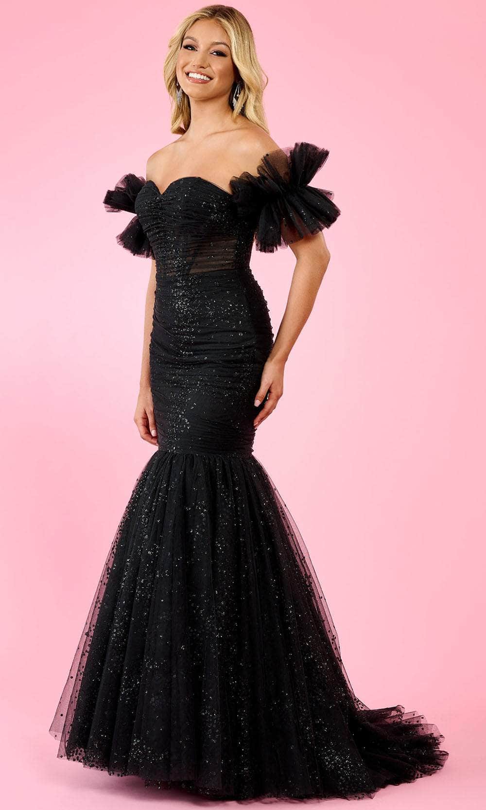 Image of Rachel Allan 70500 - Glitter Sweetheart Prom Dress