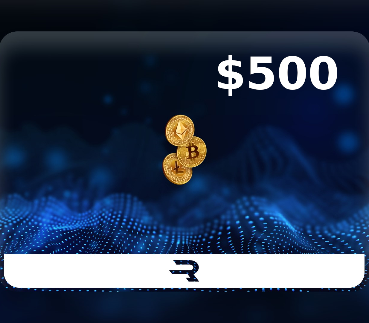 Image of Rewarble Coinbase (BTC) $500 Gift Card TR