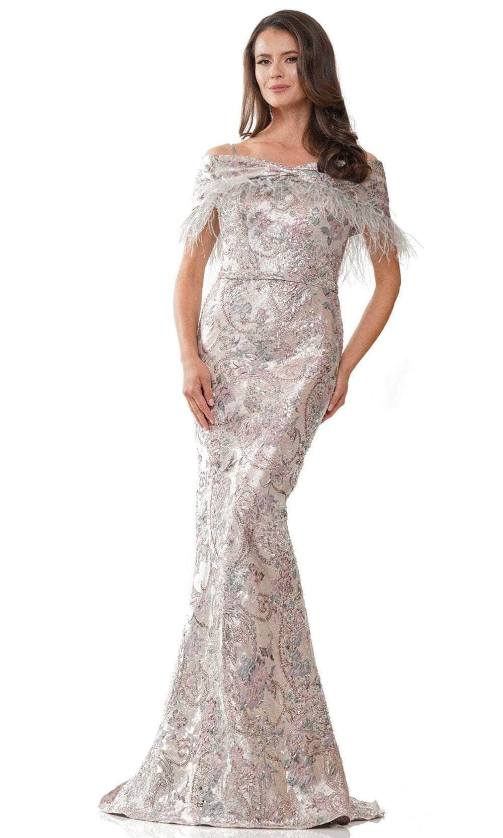 Image of Rina Di Montella RD2916 - Sleeveless Embellished Mermaid Dress