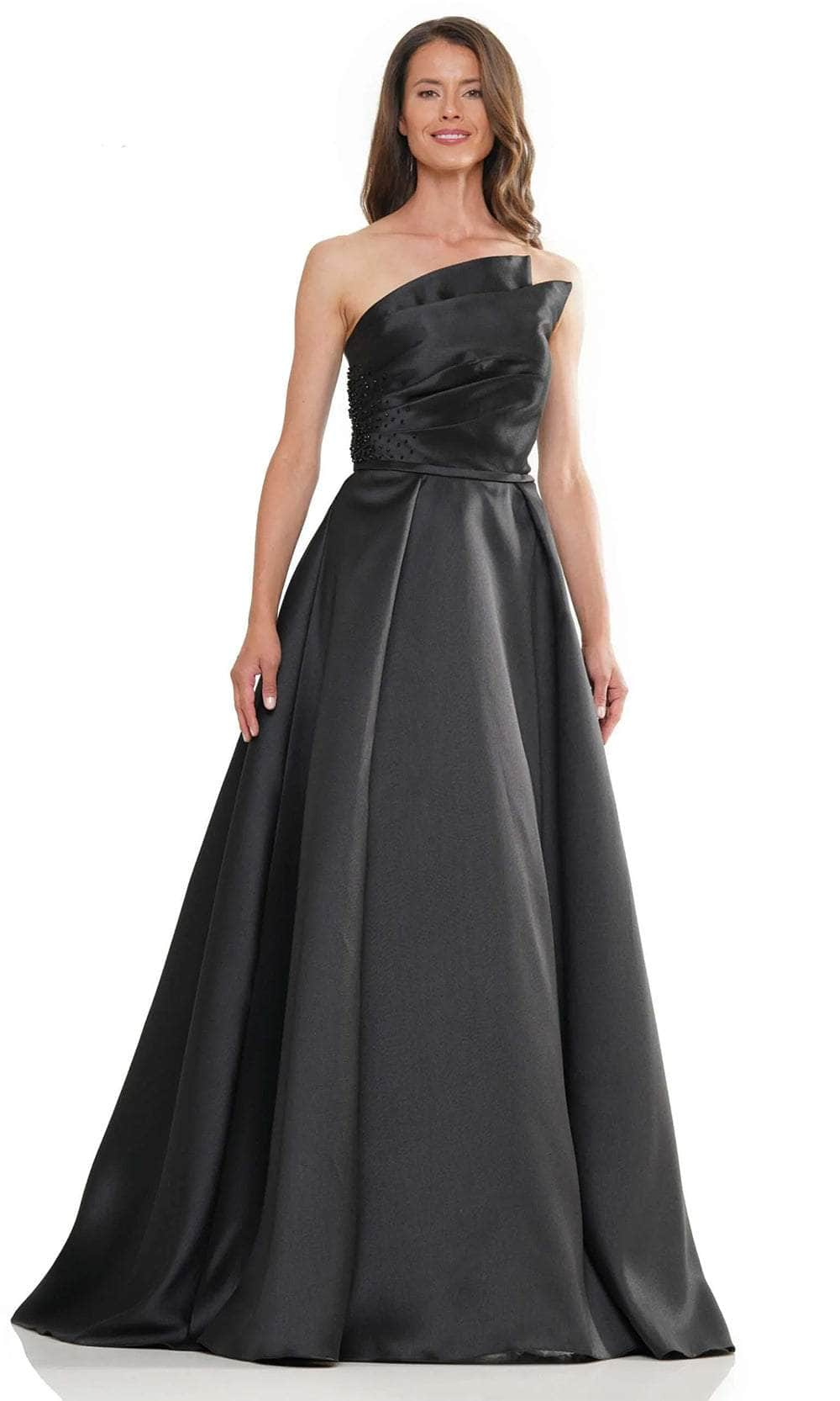 Image of Rina di Montella RD2981 - Asymmetrical A-Line Evening Dress