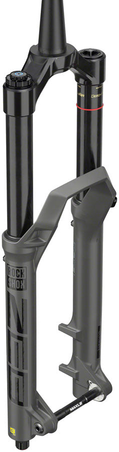 Image of RockShox ZEB Ultimate Charger 3 RC2 Suspension Fork - 275" 180 mm 15 x 110 mm 44 mm Offset Gray A2