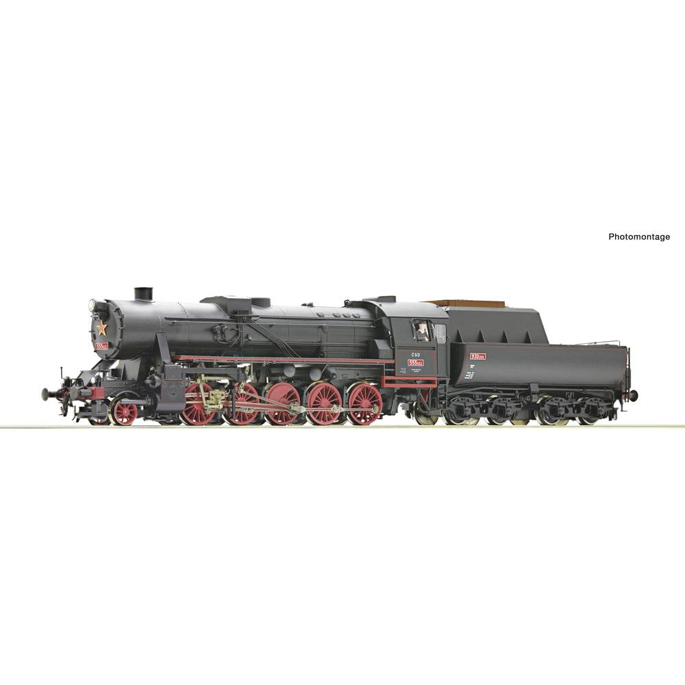 Image of Roco 7110001 H0 Rh 5550 steam locomotive of CSD