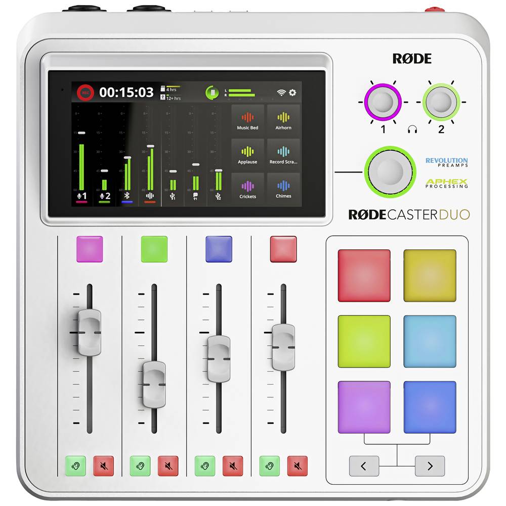 Image of Rode RCDUOW Mixing console No of channels:7 USB port Bluetooth