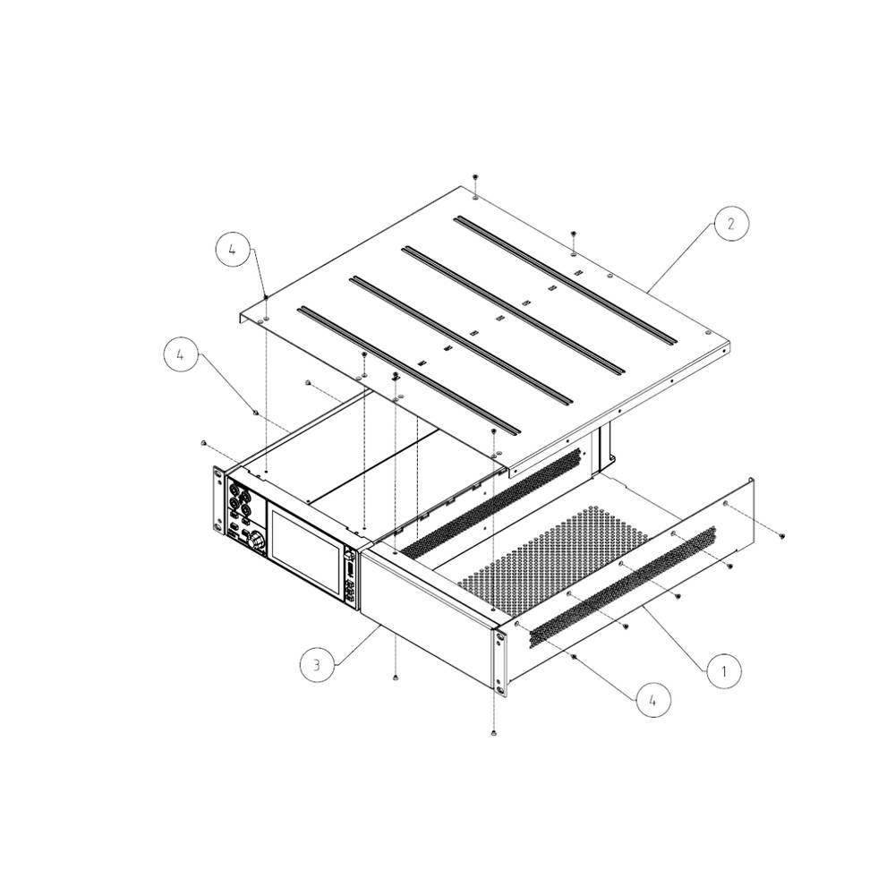 Image of Rohde & Schwarz 3638781302 HZN96 Fitting kit 1 pc(s)