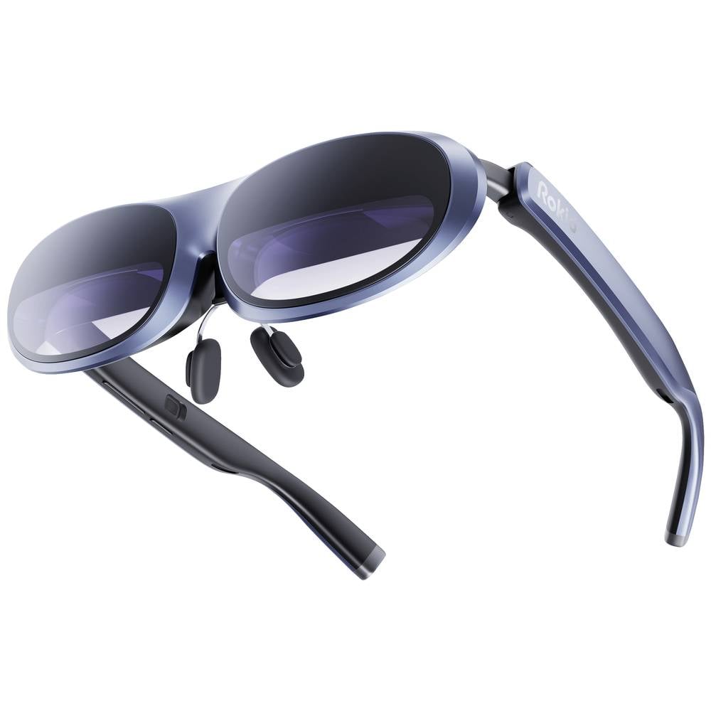 Image of Rokid ROKID MAX AR AR goggles Blue-grey Incl built-in audio
