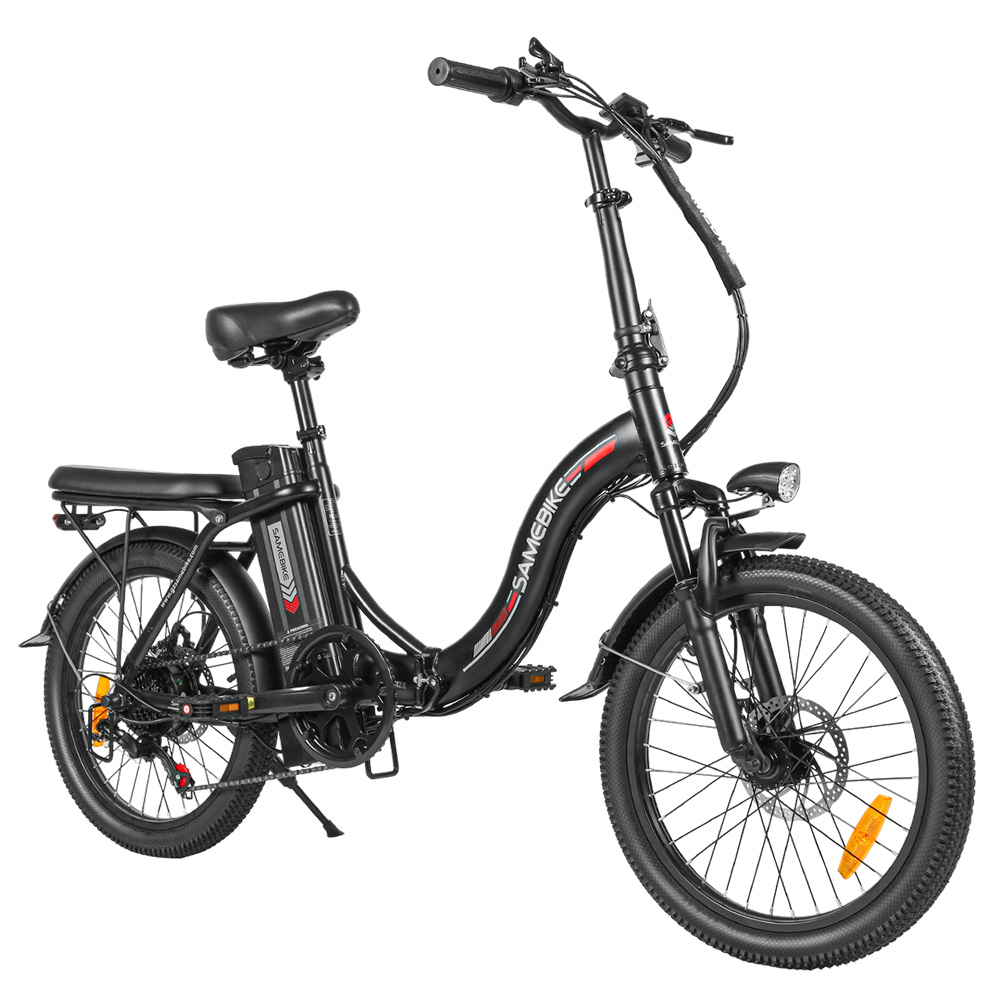 Image of SAMEBIKE CY20 Electric Bike Black