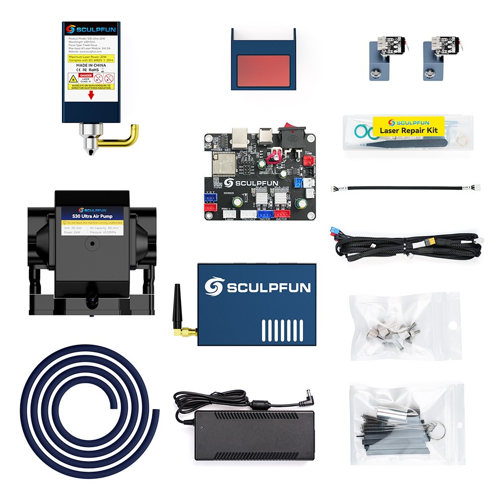 Image of SCULPFUN S9 to S30 Ultra 22W Upgrade Kit