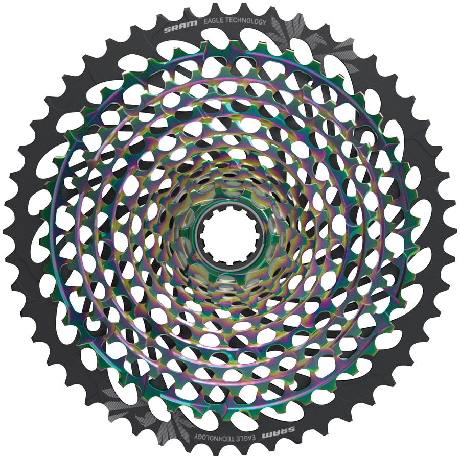 Image of SRAM XX1 Eagle AXS XG-1299 Cassette - 12-Speed 10-50t Rainbow For XD Driver Body