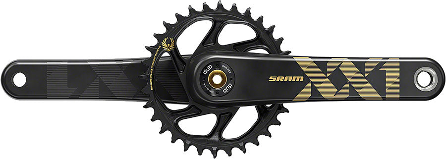 Image of SRAM XX1 Eagle Carbon Boost Crankset - 170mm 12-Speed 34t Direct Mount DUB Spindle Interface