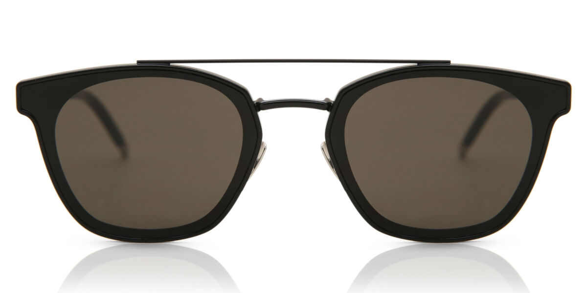 Image of Saint Laurent SL 28 METAL 001 Óculos de Sol Masculino Pretos BRLPT