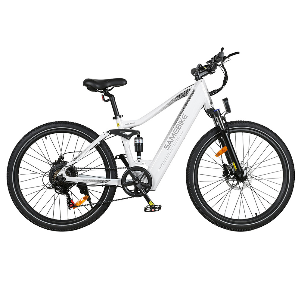 Image of Samebike XD26-II Electric Bike 750W Motor 40km/h Speed 48V 14Ah White