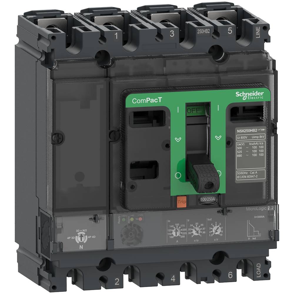 Image of Schneider Electric C10H42D040 Circuit breaker 1 pc(s)