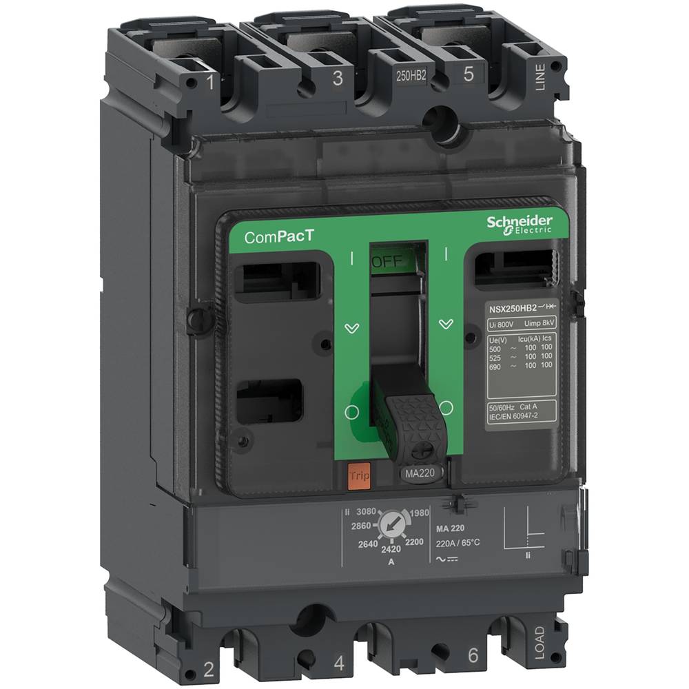 Image of Schneider Electric C25F3MA220 Circuit breaker 1 pc(s)