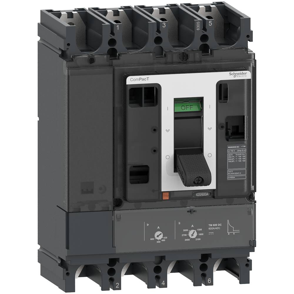 Image of Schneider Electric C40F4TM400D Circuit breaker 1 pc(s)