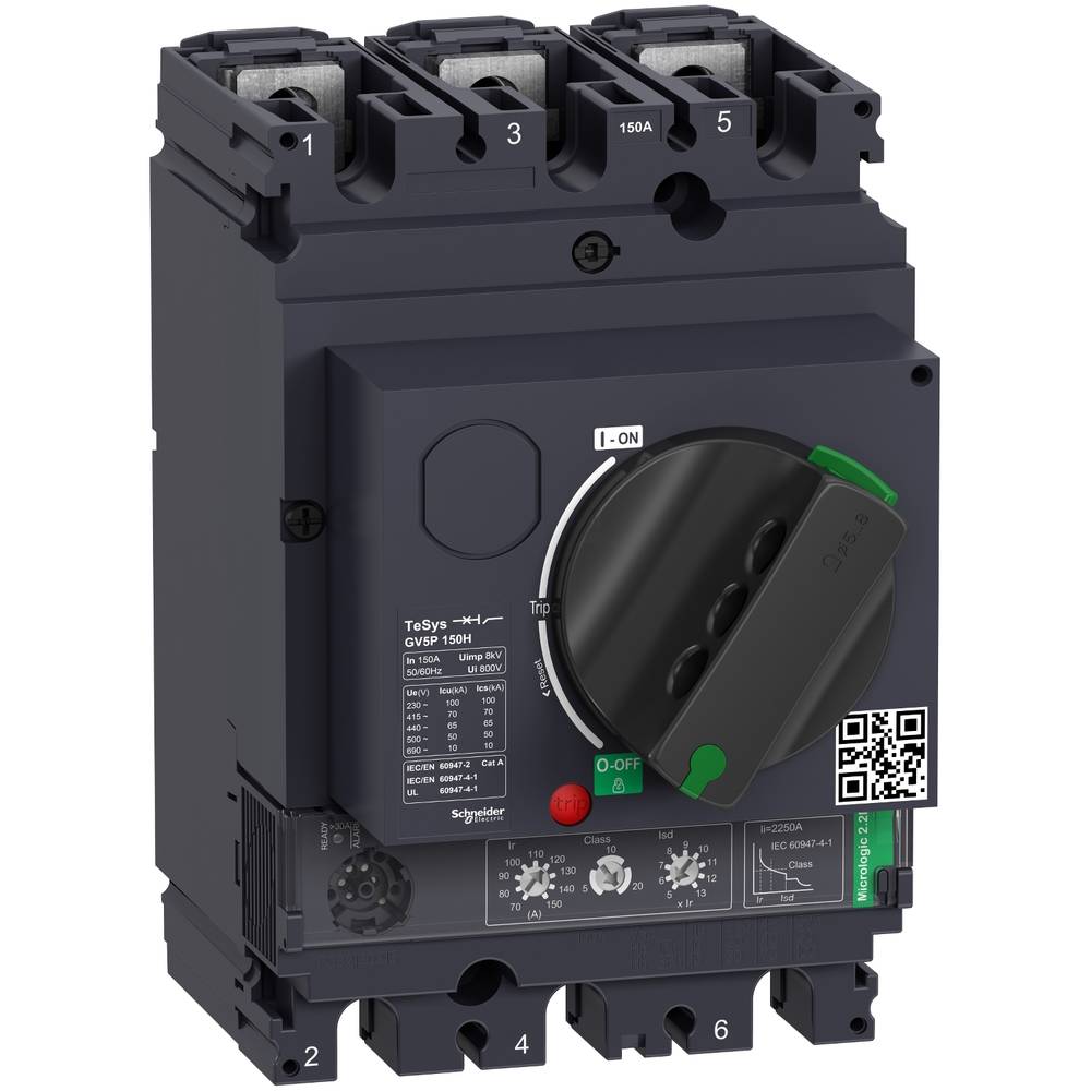 Image of Schneider Electric GV5P150H Overload relay 1 pc(s)