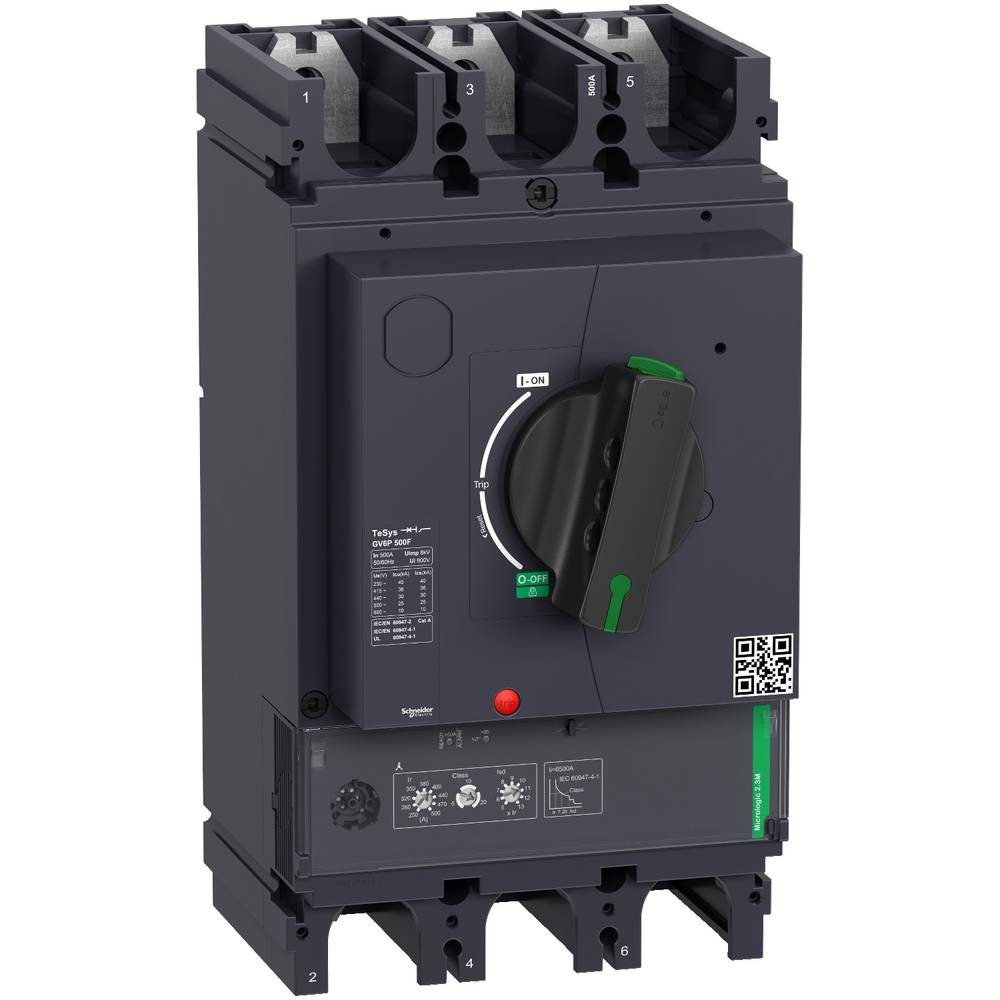 Image of Schneider Electric GV6P500F Overload relay 1 pc(s)