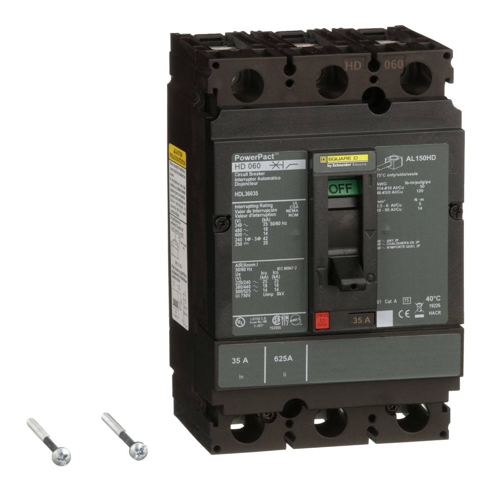 Image of Schneider Electric HDL36035 Circuit breaker 1 pc(s)