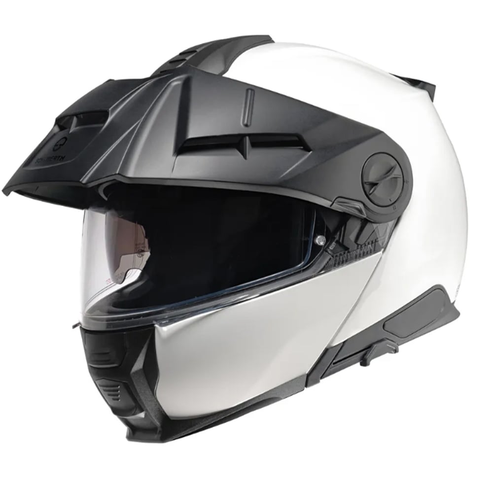 Image of Schuberth E2 White Modular Helmet Size M ID 4018216156349