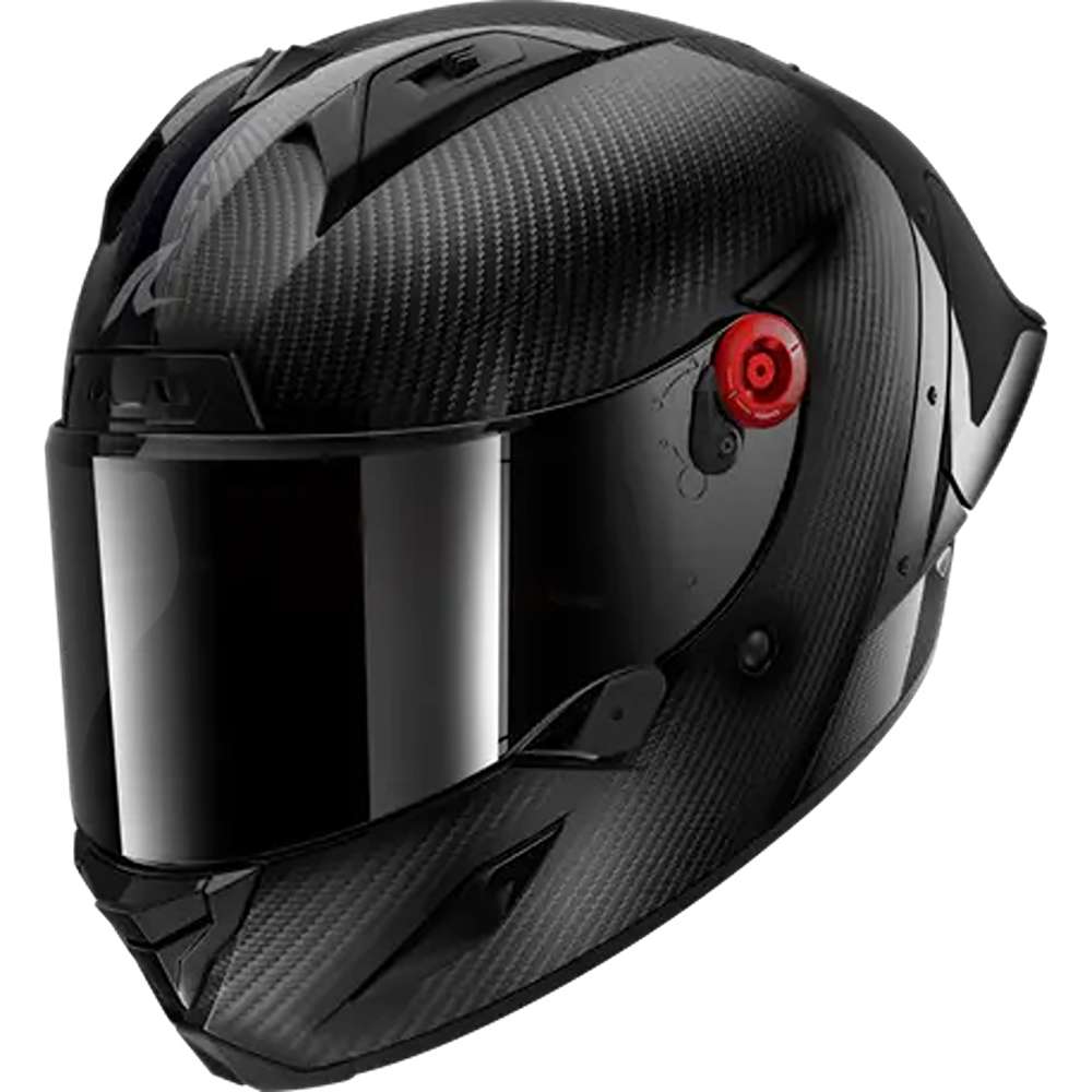 Image of Shark Aeron-GP Full Carbon Anthracite Carbon Glossy Full Face Helmet Size M EN