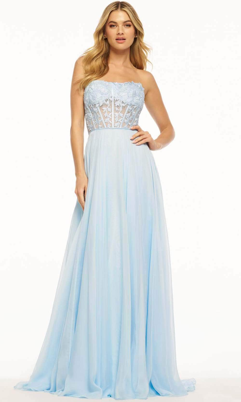 Image of Sherri Hill 56088 - Leaf A-Line Prom Dress