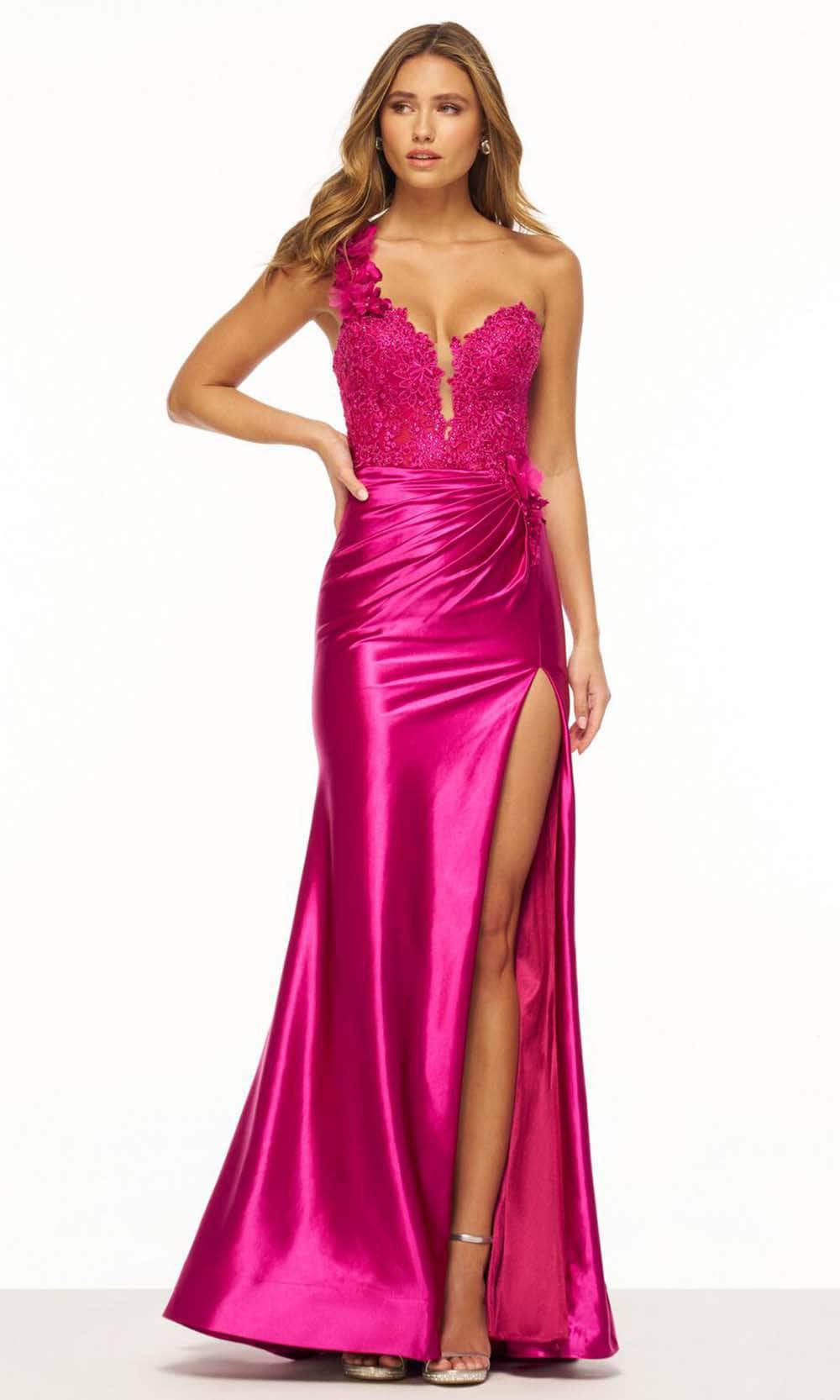 Image of Sherri Hill 56174 - Laced Sweetheart Prom Gown