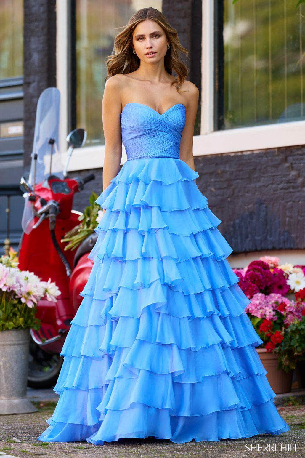 Image of Sherri Hill 56346 - Strapless Sweetheart Dress